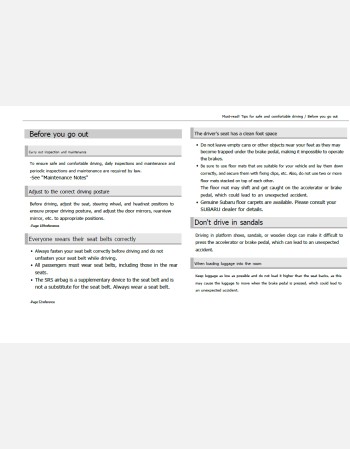 subaru wrx sti & s4 2023 owners manual in english (jdm)